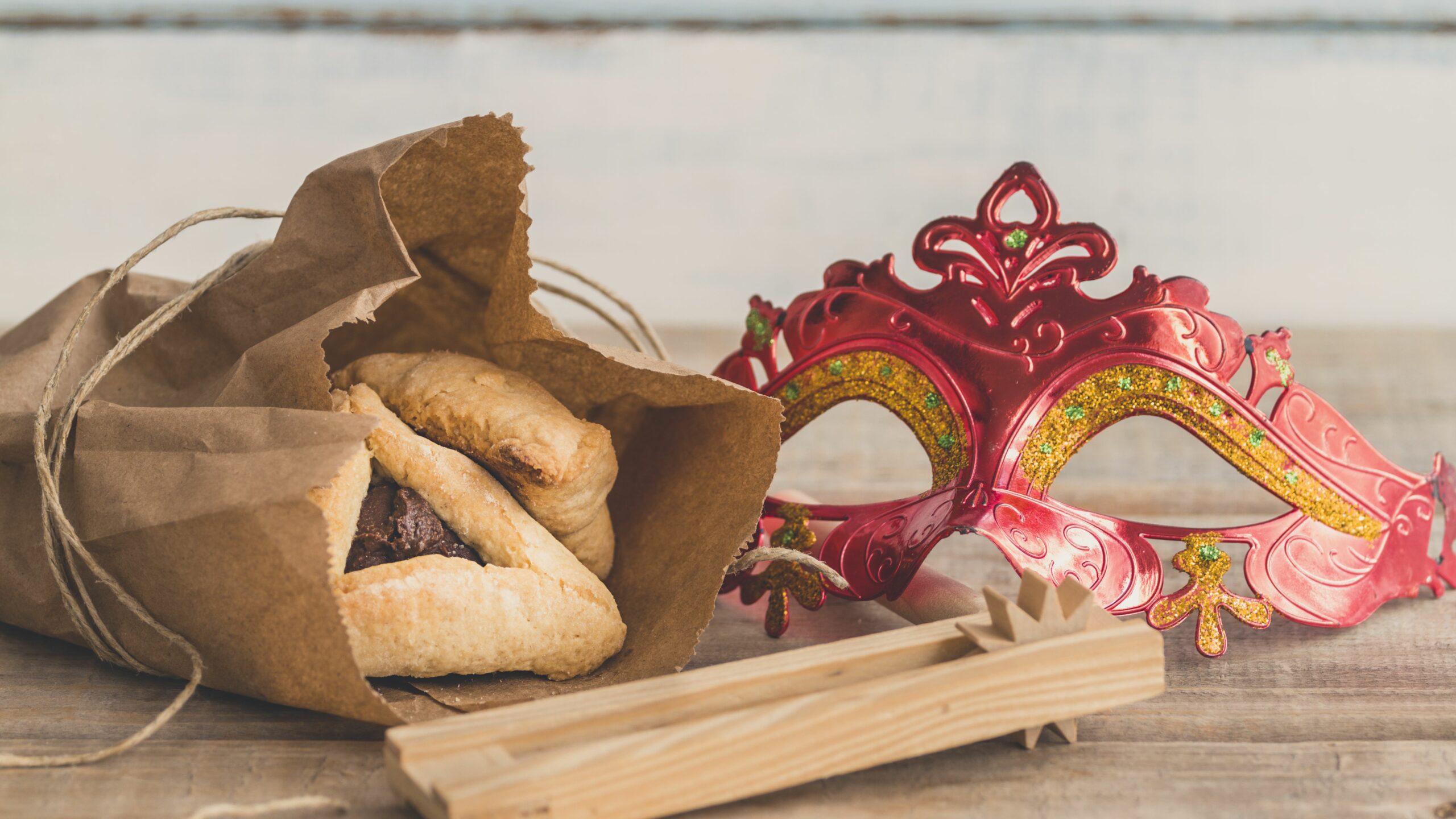 Making Masks for Purim